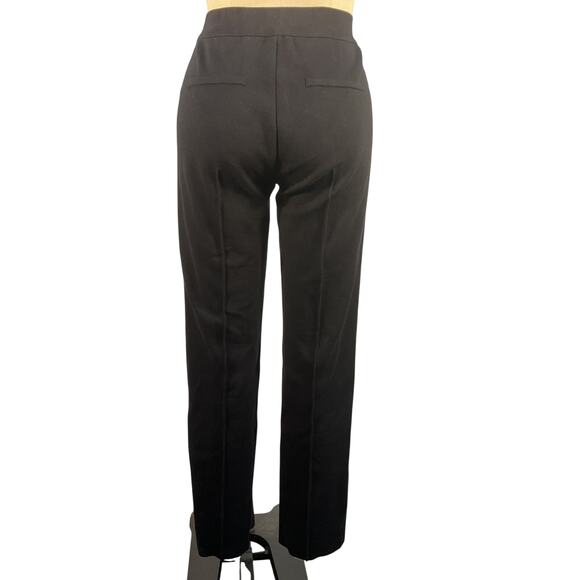 Moda Operandi Sleek Black Kick Flare Knit Pants Size S - Picture 2 of 4